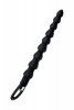 A-TOYS, Anal Vibration Chain, Silicone, Black, 32,7 cm